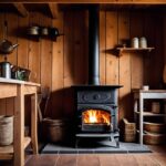 Sécurité autour des cuisinières à bois : normes et recommandations